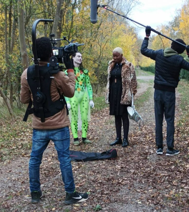 Behind the scenes from Ravens in Autumn