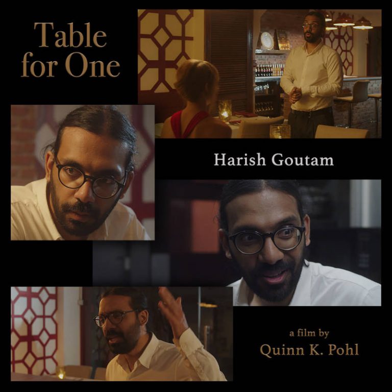 Table for One poster starring Harish Goutam