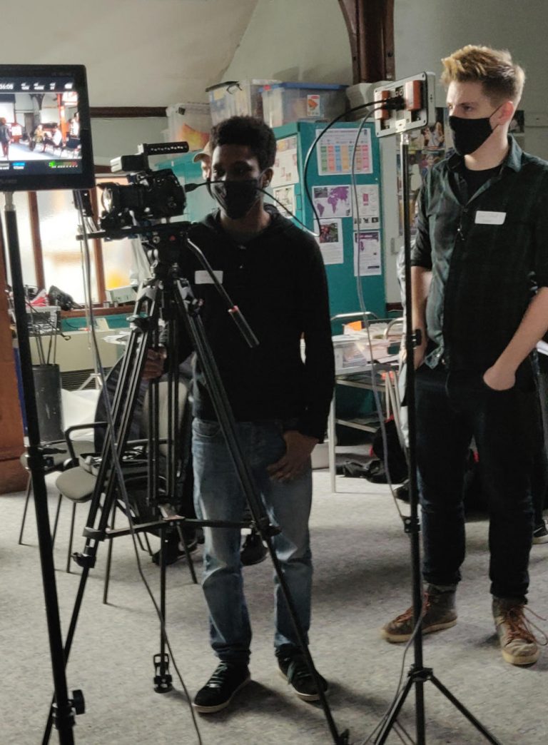 Behind the scenes of student film Southampton Solvet University
