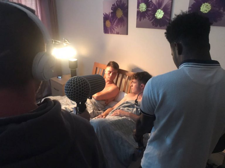 Behind the scenes on British LGBTQ+ Feature Film