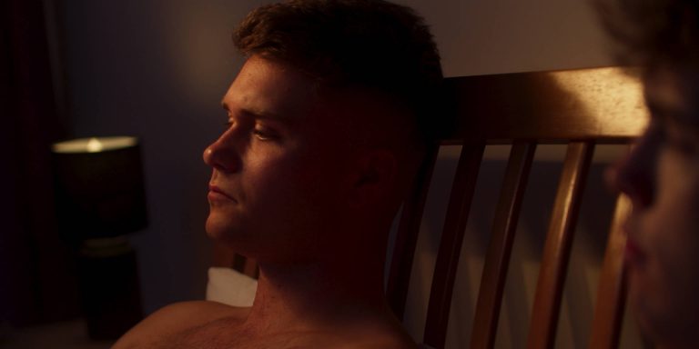 Still from Another World LGBTQ+ Feature Film, DOP Matthias Djan, starring Giles Whorton, directed by Sean Sadler