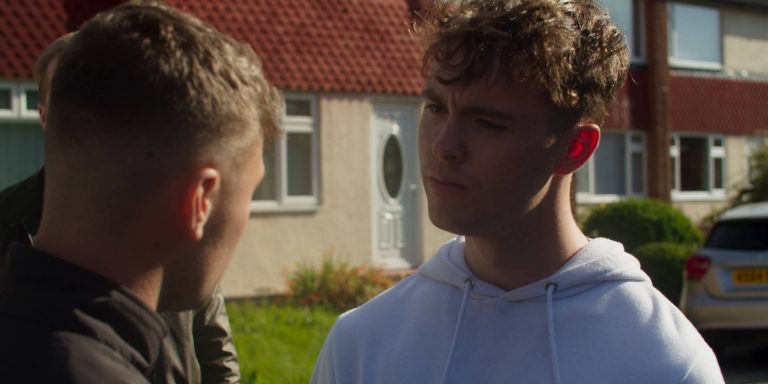 Still of Isaac Moore in British LGBTQ+ Feature Film Another World